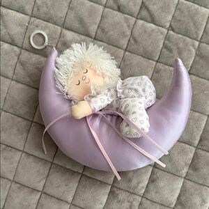 Russ Lavender Moon Baby Plush with Pink-Print Pajamas